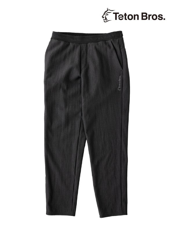 Woolly Pants (Men) #Black [TB233-45020]｜Teton Bros. – moderate