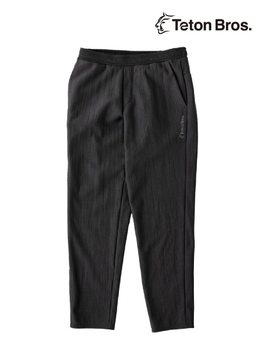 Woolly Pants (Men) #Black [TB233-45020]｜Teton Bros.