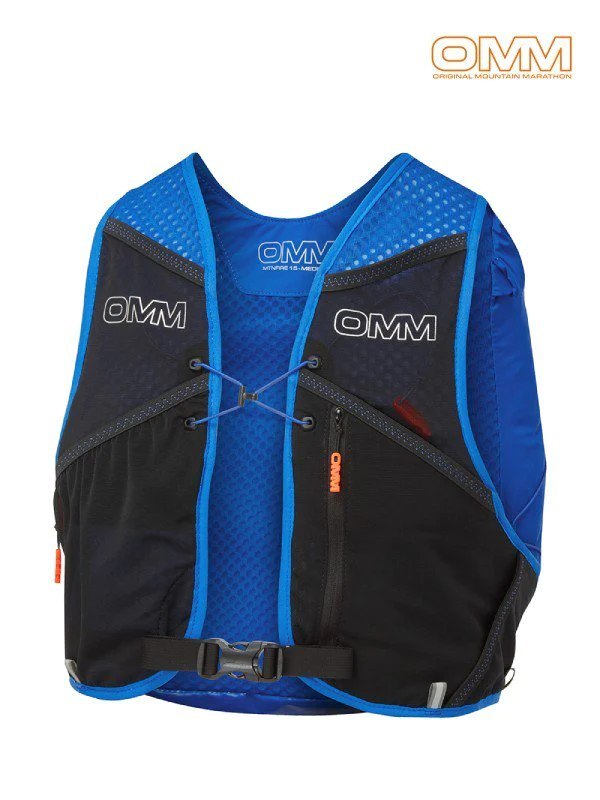 MountainFire 15 Vest #Blue [OF048B1]｜OMM – moderate