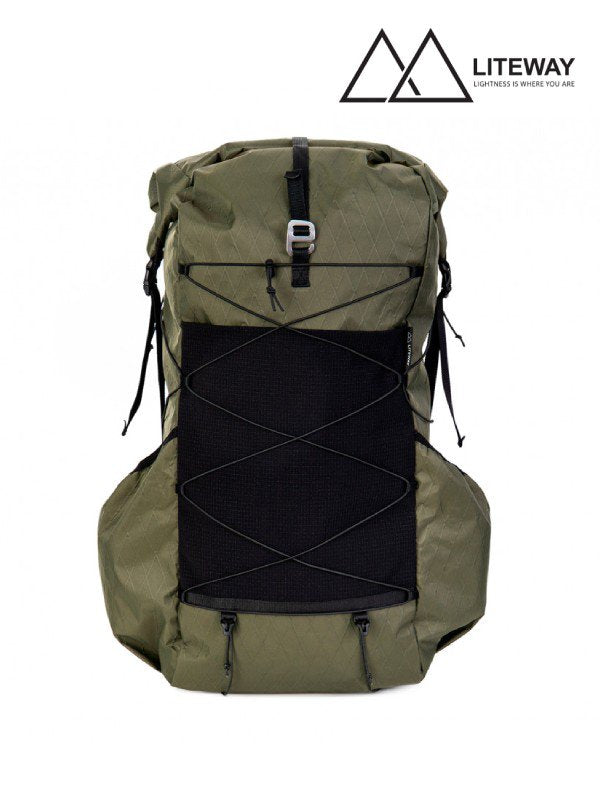 GRAMLESS PACK X-PAC #Dark Green [gra xpac dgr sm] | LITEWAY – moderate