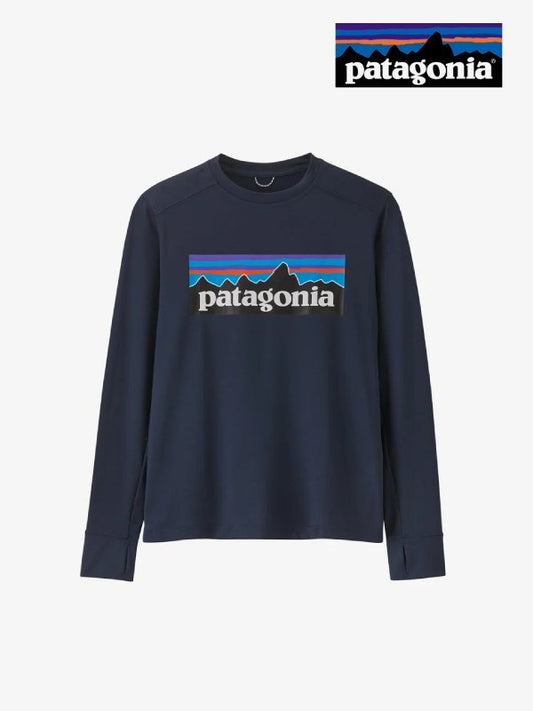 Kids' Long-Sleeved Capilene Silkweight UPF T-Shirt #PONN [62385] ｜patagonia