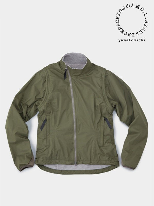Women's Light Alpha Vest/Jacket #Olive (レディース)｜山と道