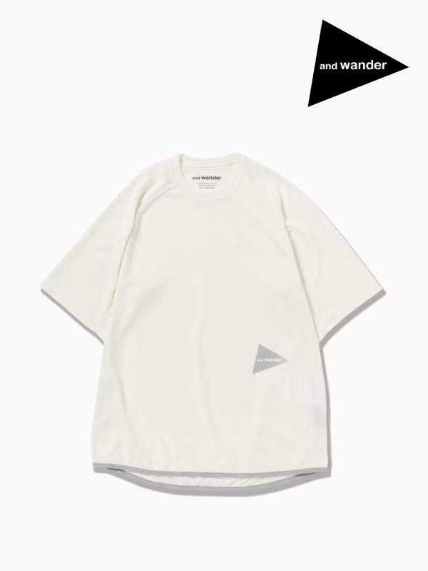 and wander アンドワンダー｜Women's power dry jersey raglan LS T