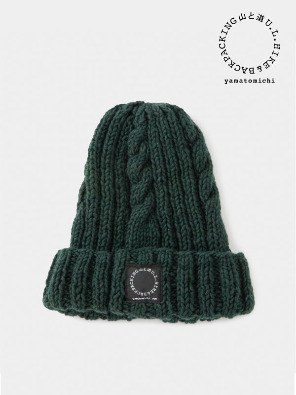 Merino Knit Cap #Deep Forest｜山と道