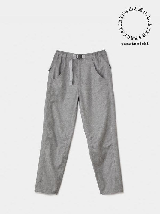 Men's Merino 5-Pocket Pants #Light Gray｜山と道