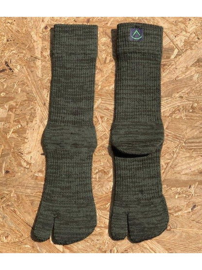 Yubi Socks FLUFFY #Green [1568]｜STRIDE