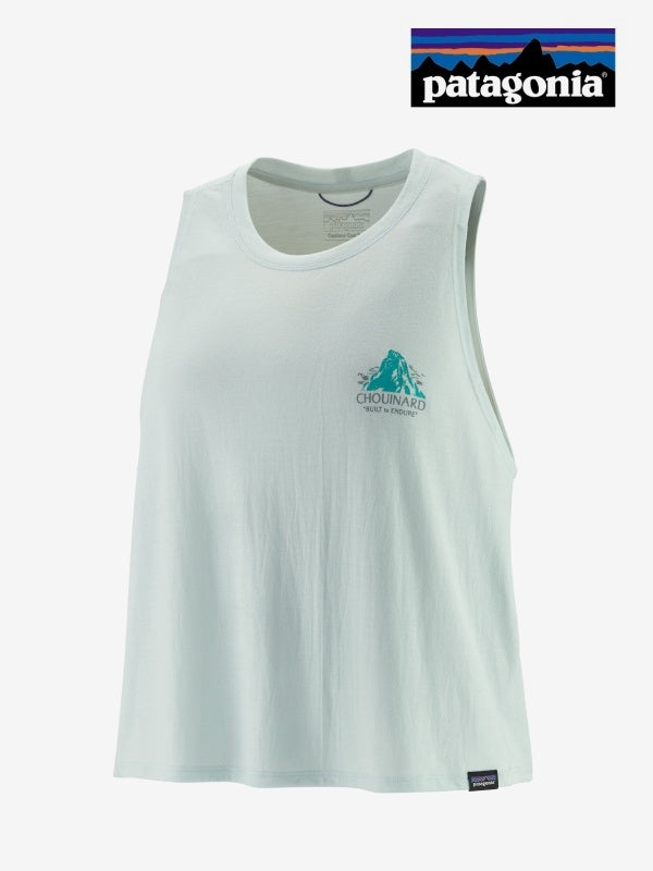 Women's Cap Cool Trail Cropped Tank #CHWI [24460]｜patagonia