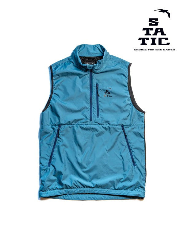 ADRIFT VEST WITH SHELL #Smoke Blue/Black [103723]｜STATIC – moderate