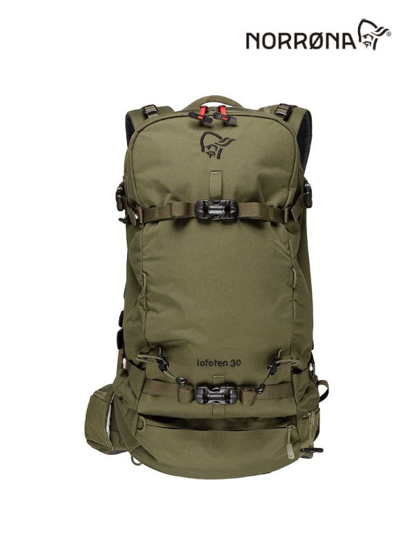 lofoten 30L Pack #Olive Night [1050-20]｜Norrona – moderate