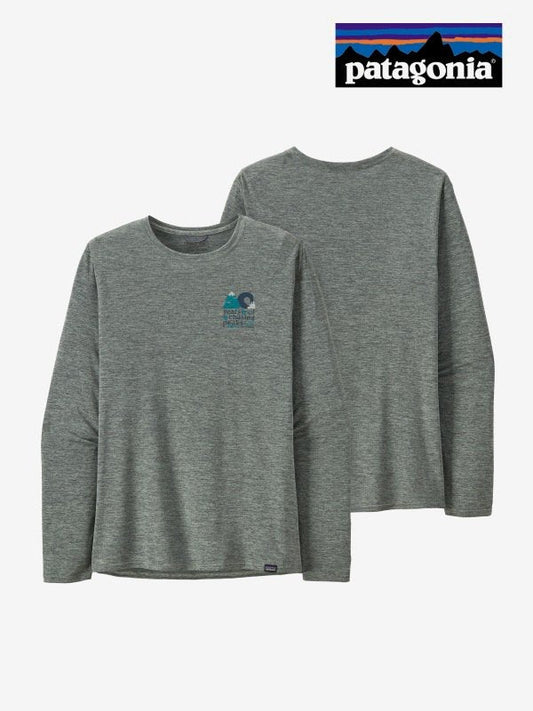 Men's Long Sleeved Capilene Cool Daily Graphic Shirt Waters #CPGX [45170]｜patagonia