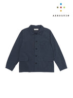 ヴィンテージナイロンのカバーオール #アオニビ [021104]｜AXESQUIN