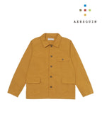 ヴィンテージナイロンのカバーオール #カラシイロ [021104]｜AXESQUIN