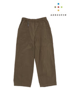 ヴィンテージナイロンのカーブパンツ #センザイチャ [022040]｜AXESQUIN