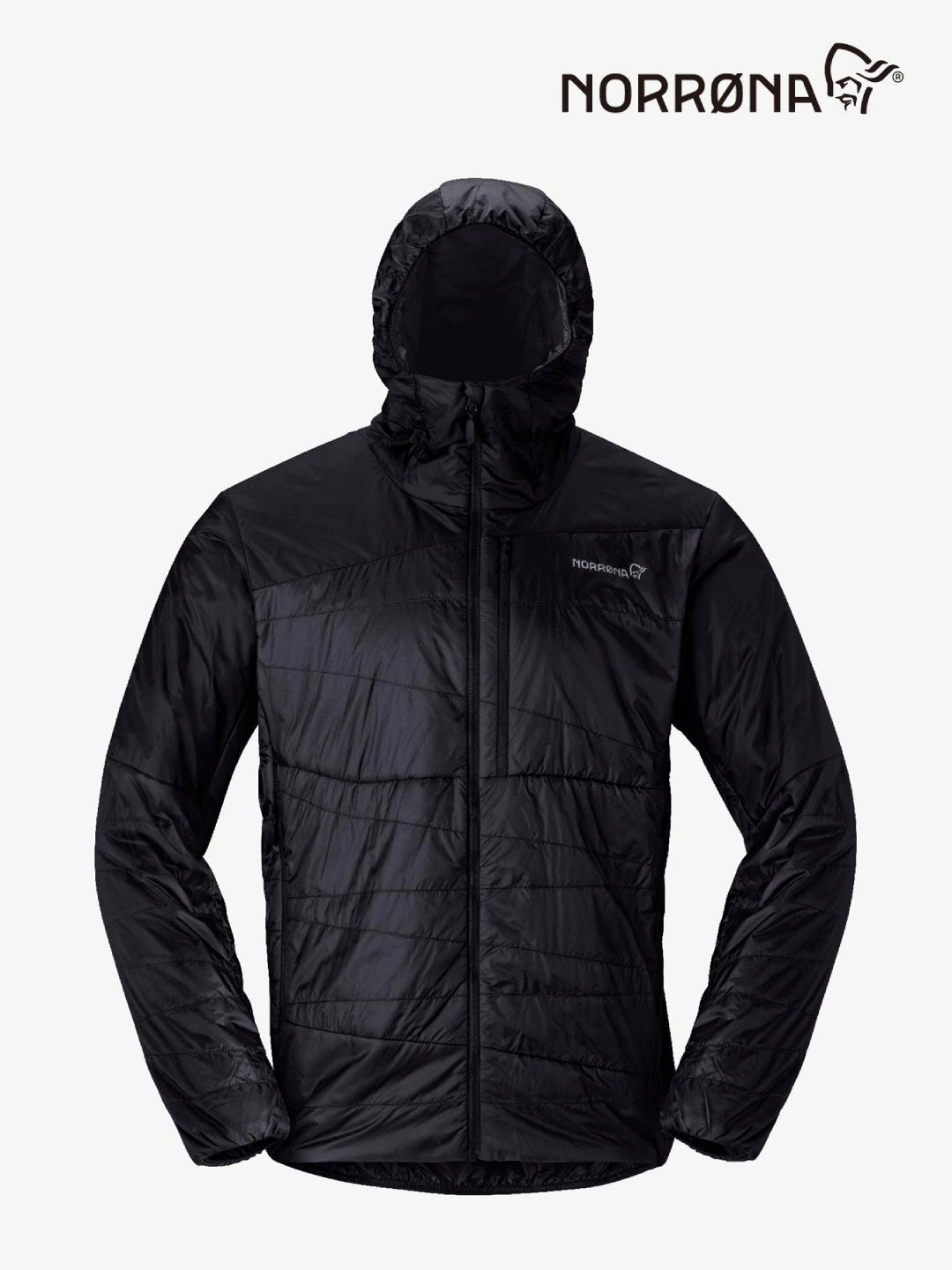 【Men】falketind thermo40 Zip Hood #Caviar Black [1814-24]｜Norrona
