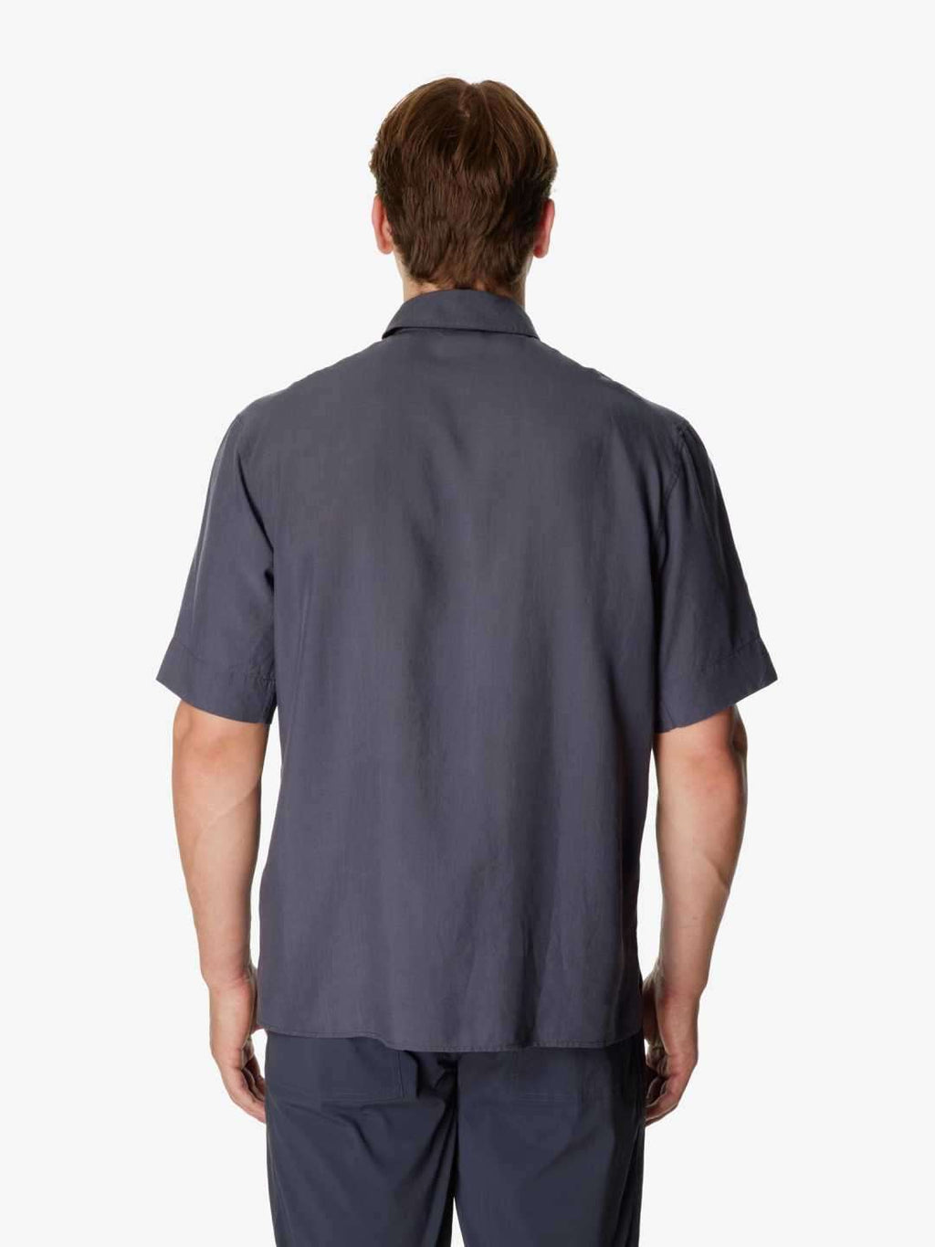 Men's Tree Shortsleeve Shirt #Hombre Blue [860051]｜HOUDINI