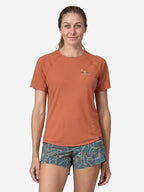 Women's Cap Cool Trail Graphic Shirt #LISN [23725]｜patagonia