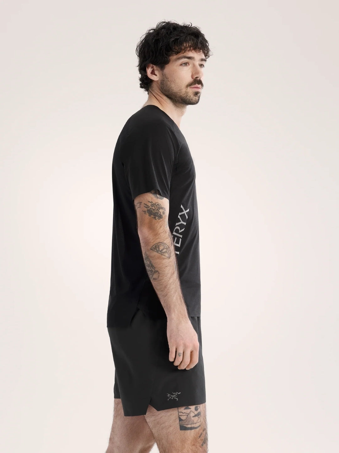 Norvan Downword Logo SS #Black [X00001034001]｜ARC'TERYX
