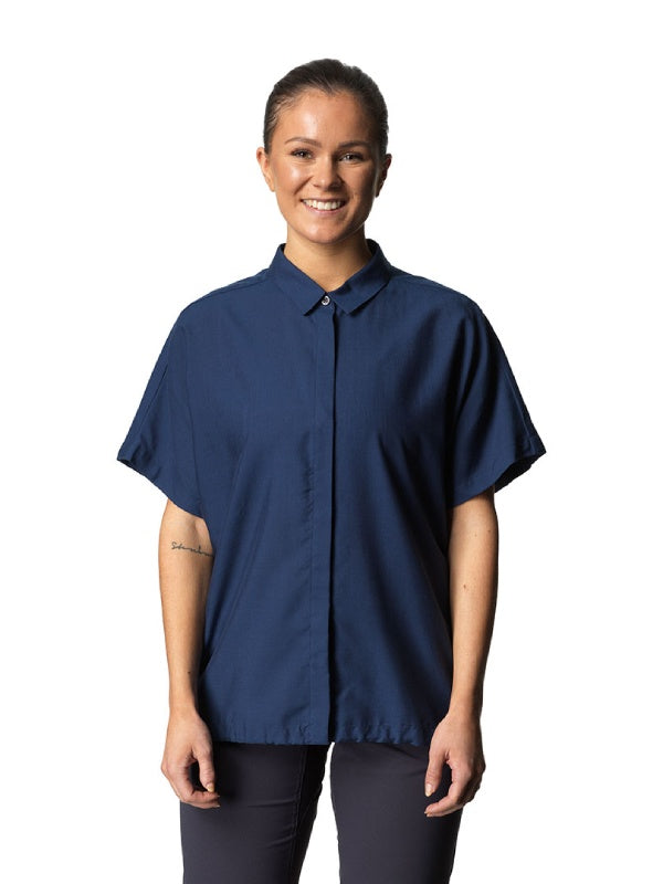 Women's Tree Top #Big Blue Light [860010]｜HOUDINI