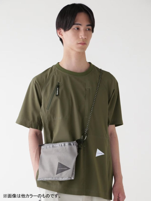 UL sacoche with DyneemaR #022/charcoal [4975197]｜and wander