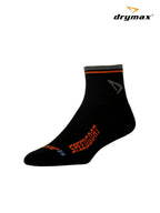 LiteTrail Running 1/4Crew #Black/Foliage Green/Orange-speed goat-