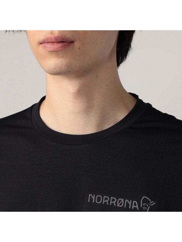 senja equaliser lightweight T-shirt (M) #Caviar [5826-23]｜Norrona