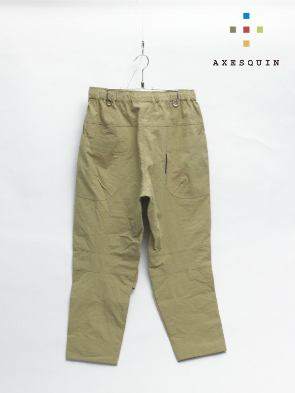 ヴィンテージナイロンのパンツ #アオニビ [022031]｜AXESQUIN – moderate