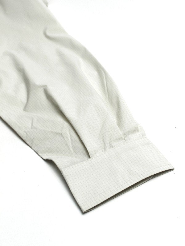 MAGAZINE CHECK BIG SHIRT #0200 IV/CH [PS251012]｜PAPERSKY WEAR