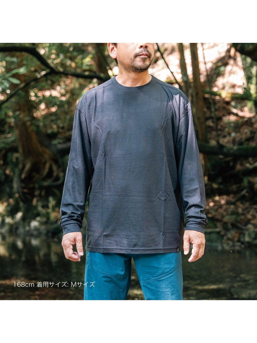 RAW L/S #Dusky Blue [36212]｜STATIC