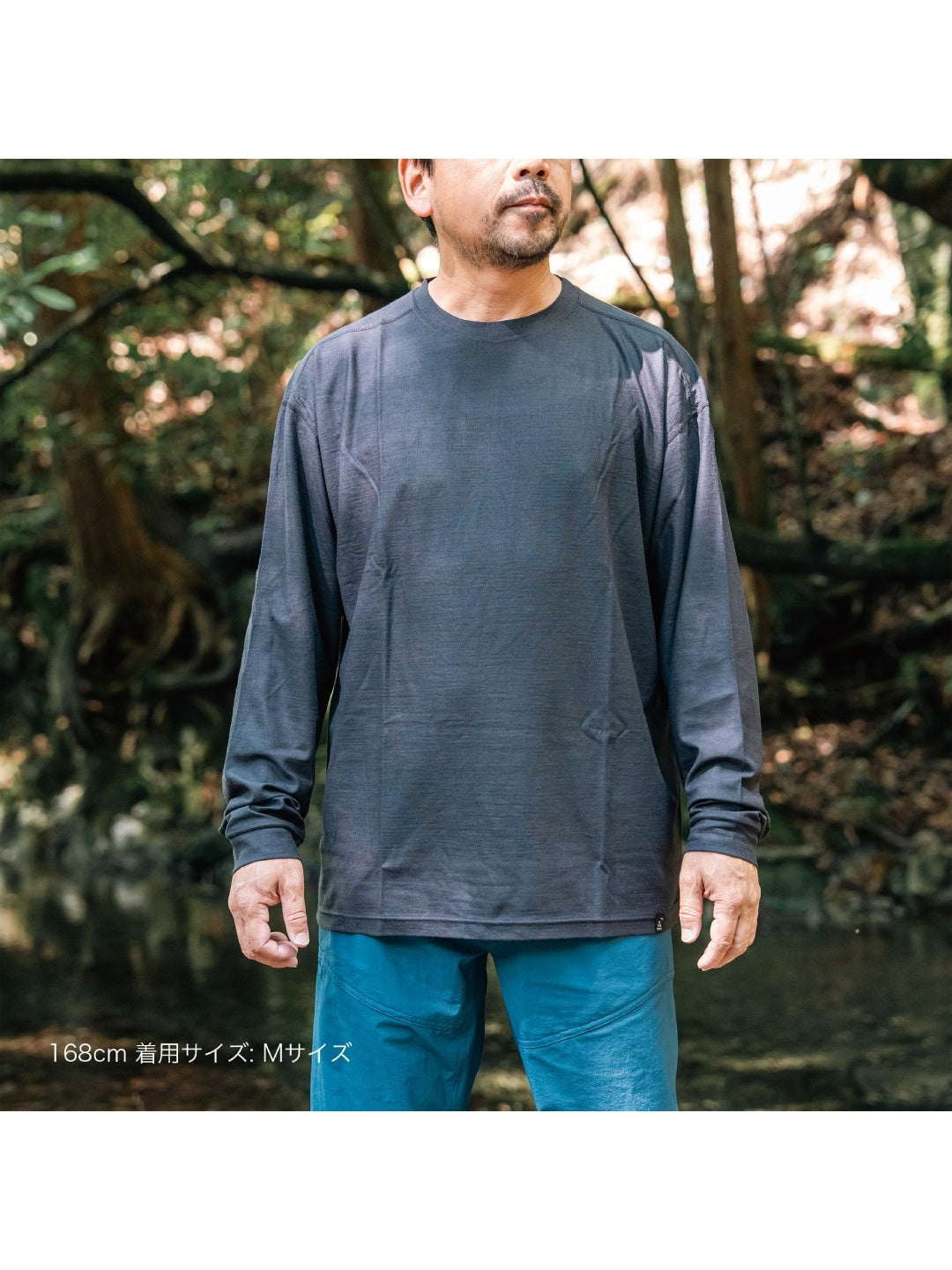 RAW L/S #Dusky Blue [36212]｜STATIC