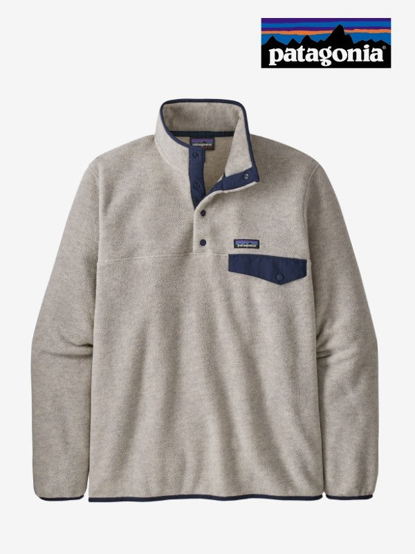 Men's Lightweight Synchilla Snap-T Fleece Pullover #OAT [25551]｜patagonia