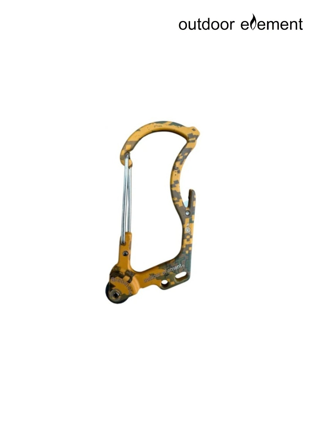 ファイヤービナー #カモ オレンジ [61122]｜outdoor element