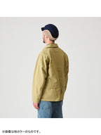 ヴィンテージナイロンのカバーオール #カラシイロ [021104]｜AXESQUIN