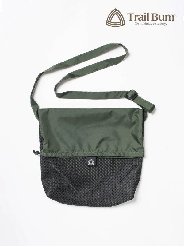 HIKER SACOCHE - TURTLE #Khaki Green｜TRAIL BUM