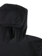 Women's hybrid warm pocket hoodie #black [5743284074] ｜andwander