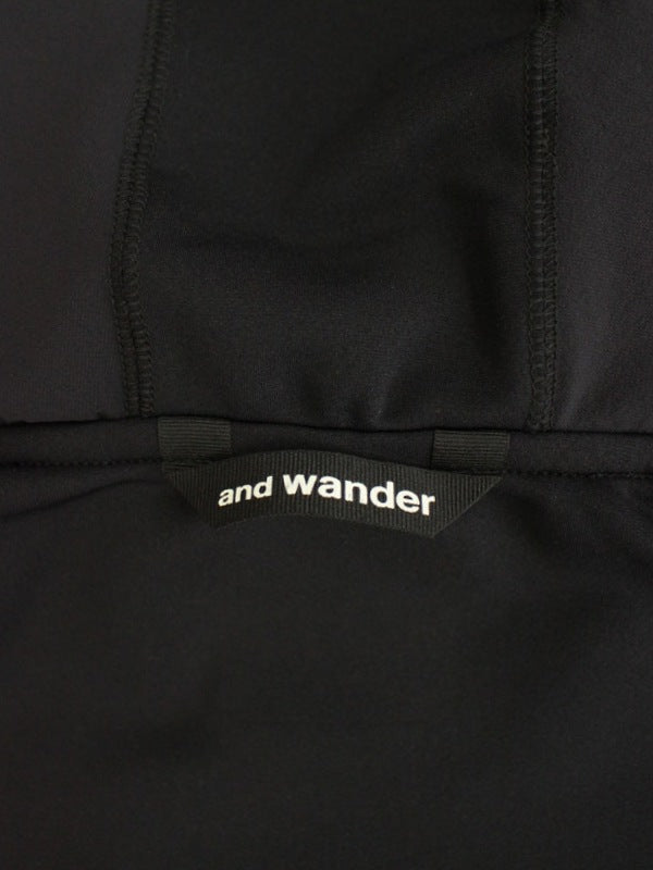 Women's hybrid warm pocket hoodie #black [5743284074] ｜andwander