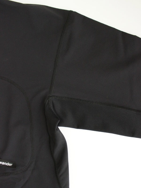 Women's hybrid warm pocket hoodie #black [5743284074] ｜andwander