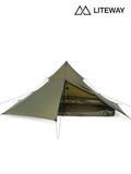 ILLUSION SOLO TENT #Olive [illuolo olv]｜LITEWAY