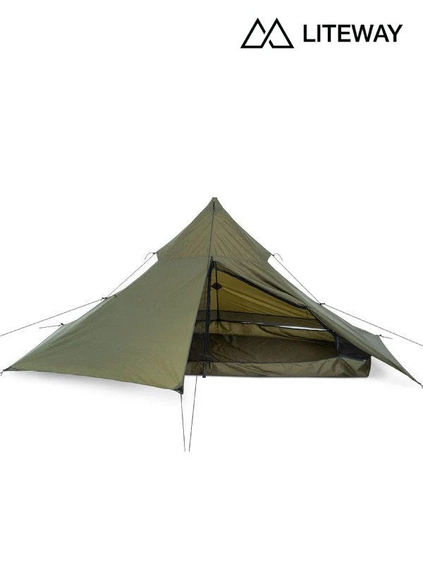 ILLUSION SOLO TENT #Olive [illu solo olv]｜LITEWAY