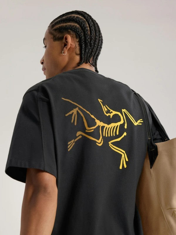 Kragg Cotton Logo SS M #24K Black [X00000846405]｜ARC'TERYX – moderate