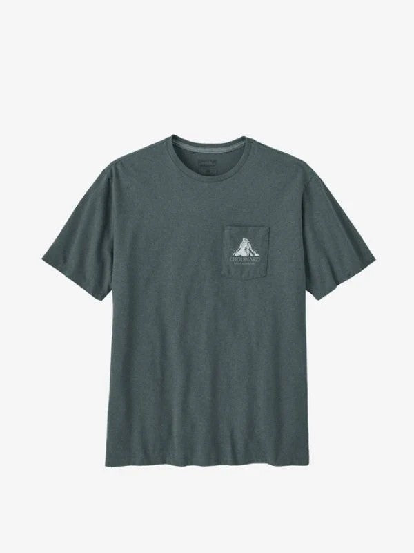 Men's Chouinard Crest Pocket Responsibili-Tee #NUVG [37770]｜patagonia