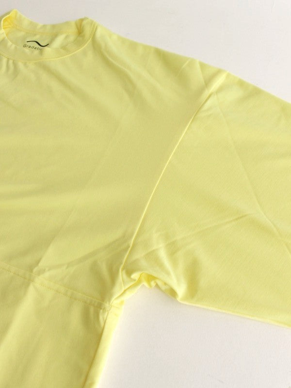 Warm Core L/S TEE #YELLOW｜Gradation