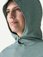 Women's Cap Cool Sun Hoody - Peak Visions #NGBX [44940]｜patagonia