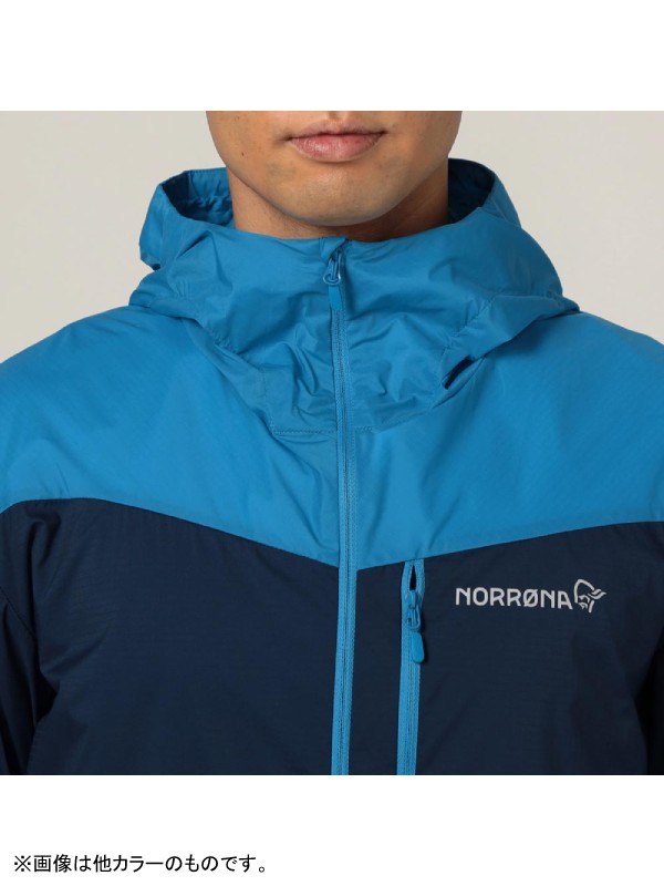 falketind aero60 Hood (M) #Arednalin/Pure Cashmere [1810-22]｜Norrona –  moderate