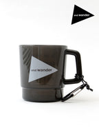 and wander logo PP mug #black [5744987701]｜and wander