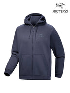 Emblem Fleece Full-Zip Hoody M #Black Sapphire [X00000992901]｜ARC'TERYX