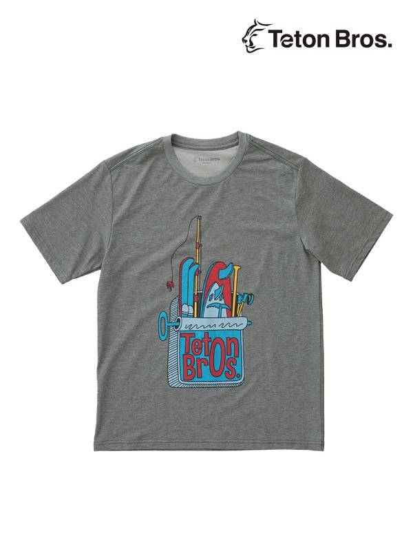 Women's TB Sardines Tee #Green Gray [TB241-820] | Teton Bros.