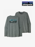 Women's L/S Cap Cool Daily Graphic Shirt #FENX [45205]｜patagonia