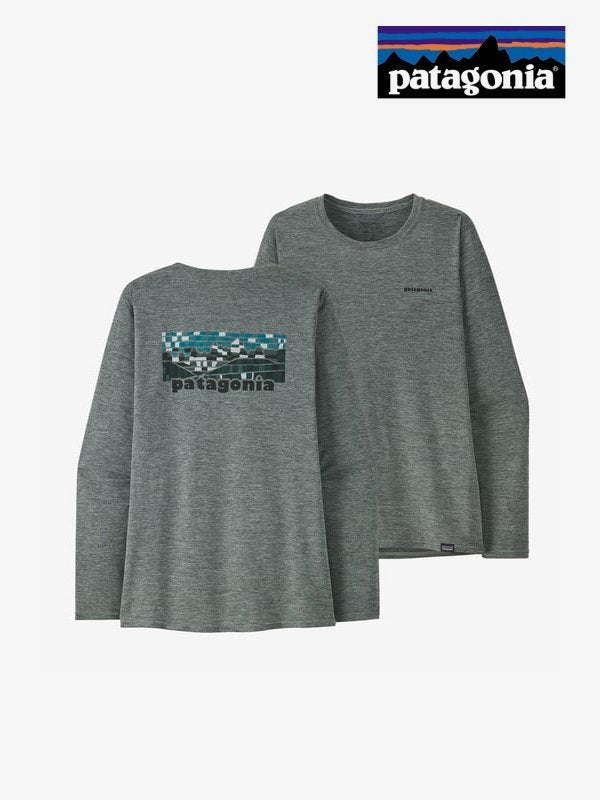 Women's L/S Cap Cool Daily Graphic Shirt #FENX [45205]｜patagonia