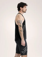 Norvan Downword Logo Tank #Black [X00001034401]｜ARC'TERYX