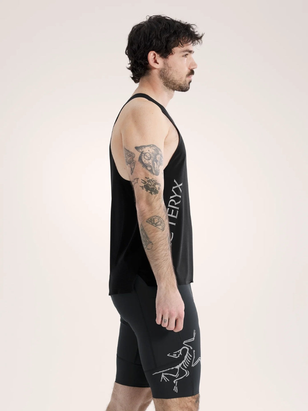Norvan Downword Logo Tank #Black [X00001034401]｜ARC'TERYX